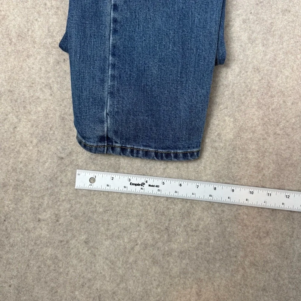 Levi's 505 Regular Fit Jeans Mens 34x32 Blue Medium Wash Straight Leg Denim